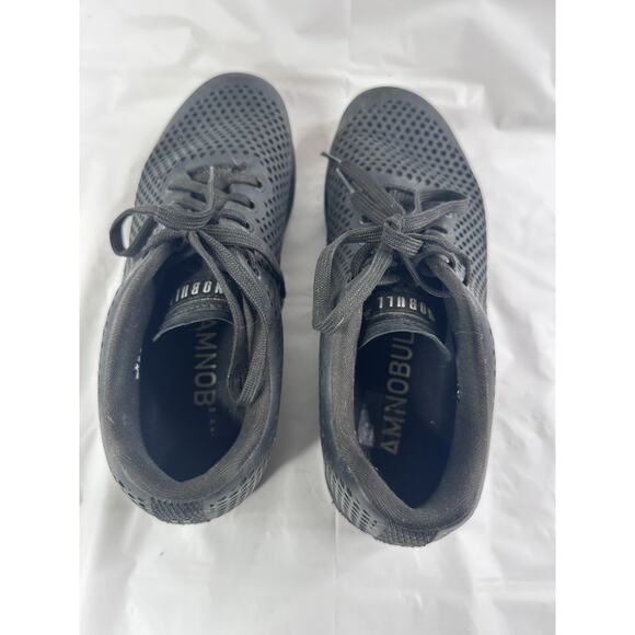 NOBULL Impact Shoes 9M/10.5W Black Gum Outwork Trainer CrossFit Athletic Sneaker - Picture 5 of 8